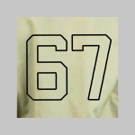 Six Seven 67 pánske tričko 100%bavlna Fruit of The Loom Six Seven 67 pánske tričko 100%bavlna Fruit of The Loom